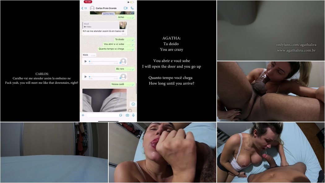 Agatha Lira - His Fetish Is To See Me With Tight Shorts Showing The Shape Of My Cock [FullHD 1080p]