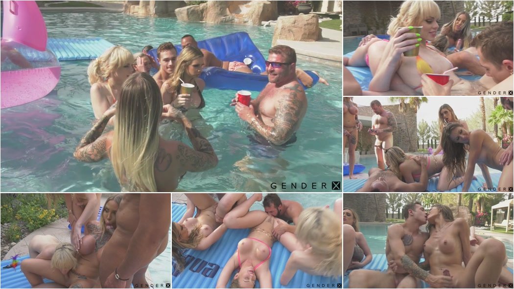 Nadia Love, Ivory Mayhem, Jade Venus, Kate Zoha, Adira Allure - Trans Pool Party 3 [SD 544p]