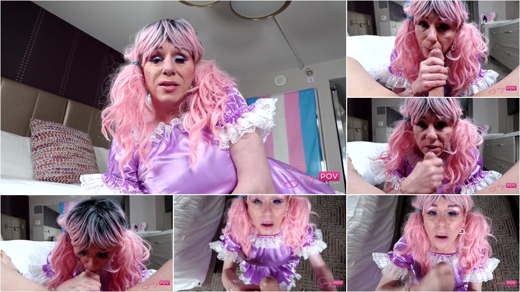 Stephanie Mature - Sissy Worships Cock [HD 720p]